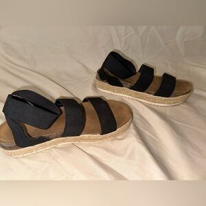 Black Strappy Sandal